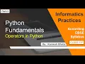 Operators of Python - Arithmetic Relational Assignment Logical Membership and Identity Operators