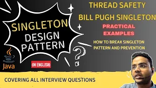 Singleton Pattern Full Guide with Bill Pugh Thread Safety Reflection Hack Fixes - Java Examples