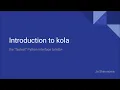 kola kdb python api