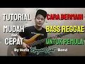 Download Lagu TUTORIAL BASS REGGAE - Dont worry by Hafiz rumput laut band