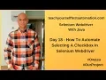 How To Automate Selecting A Checkbox In Selenium Webdriver