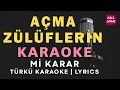 Lagu Açma Zülüflerin Yar Yar – Türkü Karaoke | Altyapısı ve Sözleriyle (Lyrics) - Mi