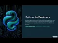 CDP - Python Lecture 1