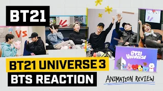  bt21 bt21 universe animation bts reaction