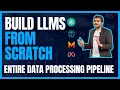Lecture 12 The entire Data Preprocessing Pipeline of Large Language Models LLMs