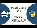 Python Turtle Basics - Fancy Designs Using Nested Loops