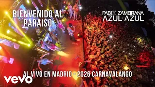 Fabio Zambrtana, Azul Azul - Bienvenido Al Paraiso - Al vivo Madrid, España