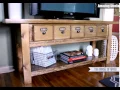 DIY Pottery Barn Inspired Media Console