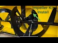 Removing Auger and Impeller from John Deere 47-inch Snowblower and Installing Impeller Kit