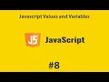 JavaScript Values and Variables in Arabic 2021 JS