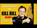 Quentin Tarantino talks about Kill Bill Vol 3 for 2 decades