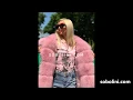 Download Lagu #Еmerald jacket with pink fox fur unisex