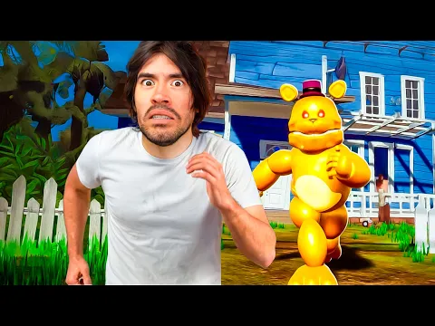 Video Thumbnail: FNAT pero corren a 200KPH en Hello Neighbor