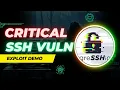 POC Exploit for new SSH Vulnerability
