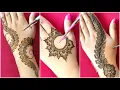 Top 3 stylish back hand mehndi design Easy mehndi design Simple mehndi Mehndi design Mehndi