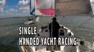 SINGLE HANDED SAILING. The 3rd race in the MYC short handed series