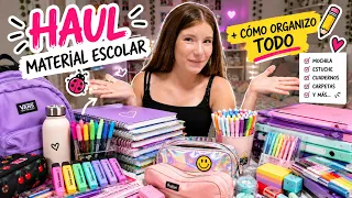 HAUL MATERIAL ESCOLAR 2026 + ORGANIZO TODO para el INSTITUTO