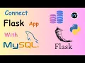 Flask and MySQL Integration How to Connect and Perform Database Operations HINDI