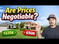 Are Spring Hill FL Home Prices Actually Negotiable