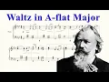 Lagu Brahms, Waltz in A-flat Major, Op. 39, No. 15