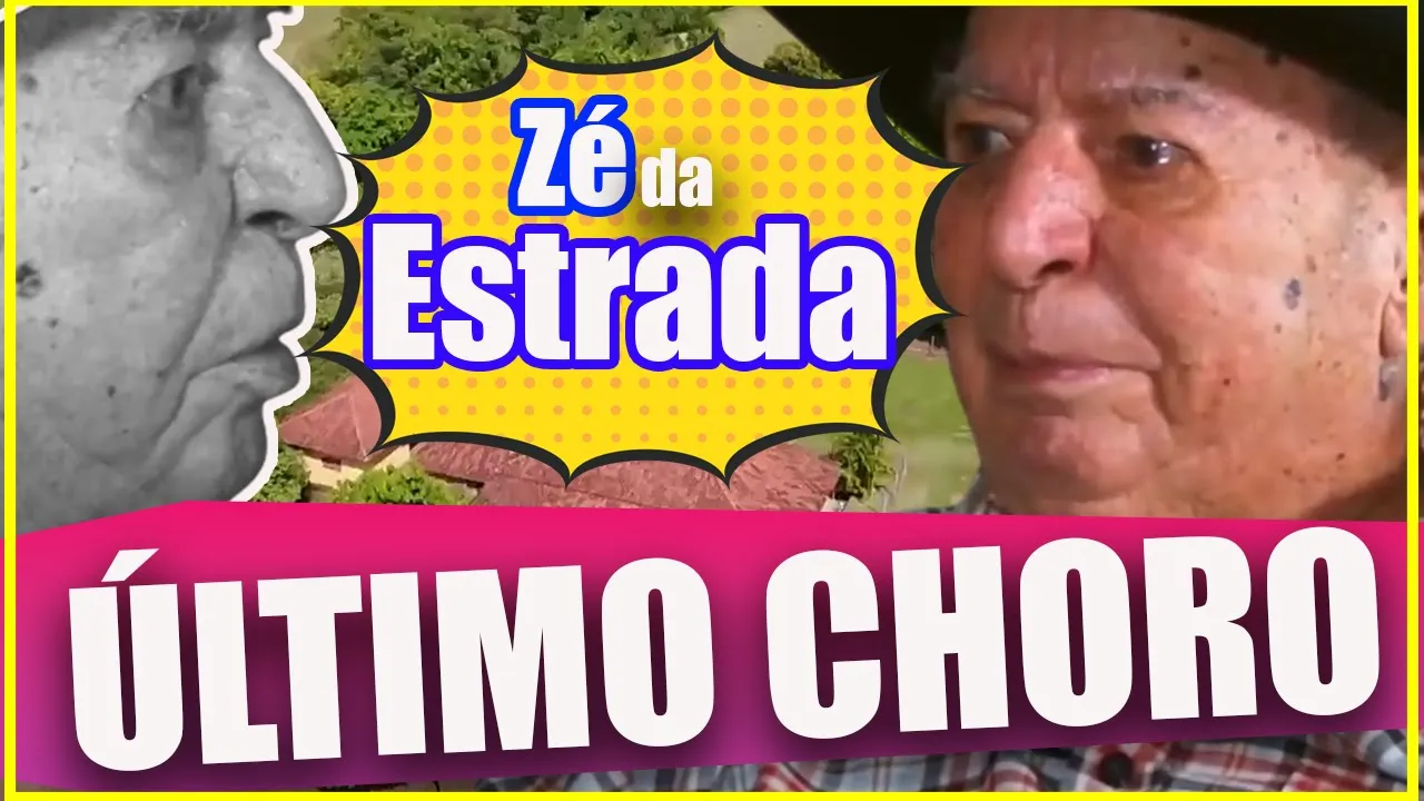 Zé da Estrada vai as lágrimas em sua última entrevista e último choro! É de arrepiar e muita emoção.