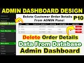 How to Delete Record from database HTML PHP Web Page PHP MySQL CRUD - Delete Data Tutorial in Hindi