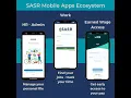 SASR Workforce Solutions SASR - Mobile Apps Ecosystem
