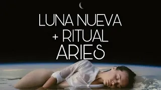 ARIES LUNA NUEVA 🌙 + RITUAL…VISUALIZA EL FUTURO QUE QUIERES!!!…➡️➡️➡️🌸