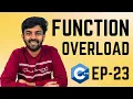 Function Overloading Scope C for Beginners Ep-23 code io