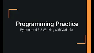 Python Practice Programming Module 8-3 Reading a File Line by Line