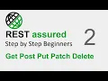 REST Assured API testing Beginner Tutorial Part 2 - How to test GET POST PUT PATCH and DELETE
