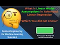 Feature Engineering in Python 4 - Increase Accuracy by Linear Model Assumptions in Linear Regression