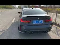 BMW G80 M3 Competition w ARMYTRIX Cat Back Valvetronic Exhaust