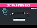 Cursor Animation React