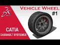 Design Vehicle Wheel in Catia Part-1