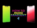 How To Make Gradient Appbar and Background in Flutter