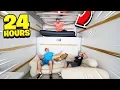 SPENDING 24 HOURS IN A MOVING TRUCK