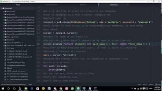 Psycopg2 Python w PostGreSQL