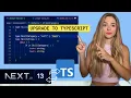 Typescript tutorial - Build a Next JS 13 APP
