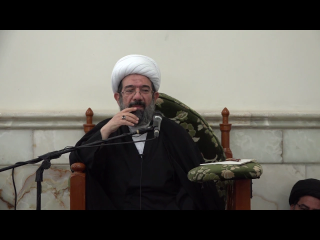 ⁣سماحة الشيخ محمد باقر الايرواني ـ درس الفقه 6 صفر 1437