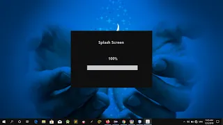 Splash screen using Progress bar in Java Swing with source code