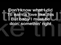 Download Lagu Billy Currington - must be doing something right !
