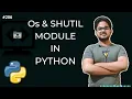 OS Shutil Module In Python In Hindi File Handling using python Python For beginners
