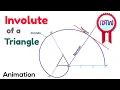 How to draw an Involute of a Triangle