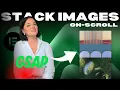 GSAP STACKING IMAGES - Elementor Wordpress Tutorial Flex Container