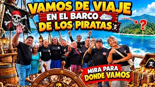 Vamos de viaje , gracias al primo Will 🙏 mira para donde vamos 👀😱