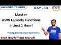 Day 30 Master AWS Lambda Functions in 1 Hour Free AWS Course 30-Days