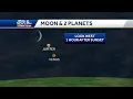 Moon and two planets will be visible tonight in south-central Pa