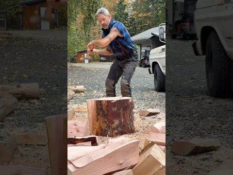 #logger #axes #splittingwood