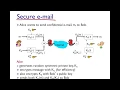 Network Security - Secure Email System Design How to explained
